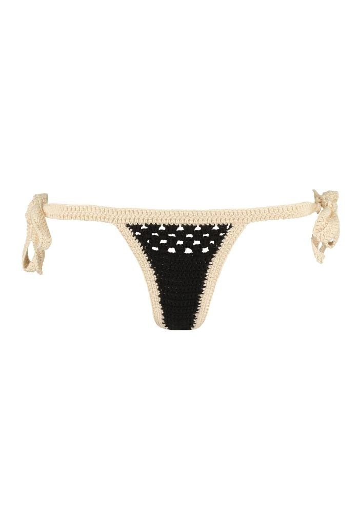 Selene Crochet Thong