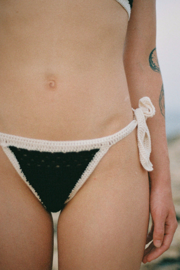 Selene Crochet Thong